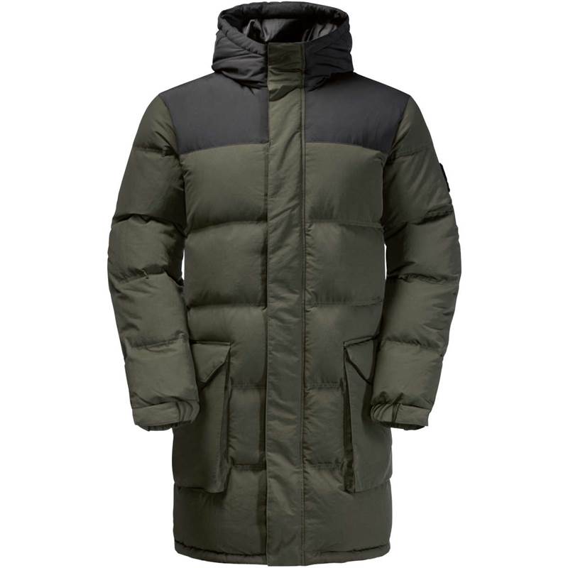 Jack Wolfskin Mens Alex Long Down Jacket-1